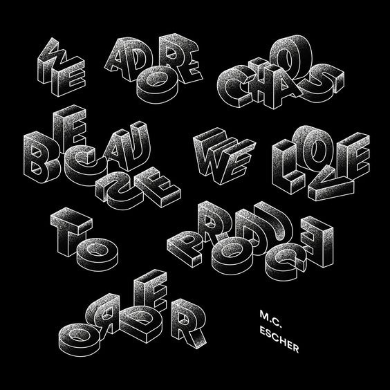 letters illusion