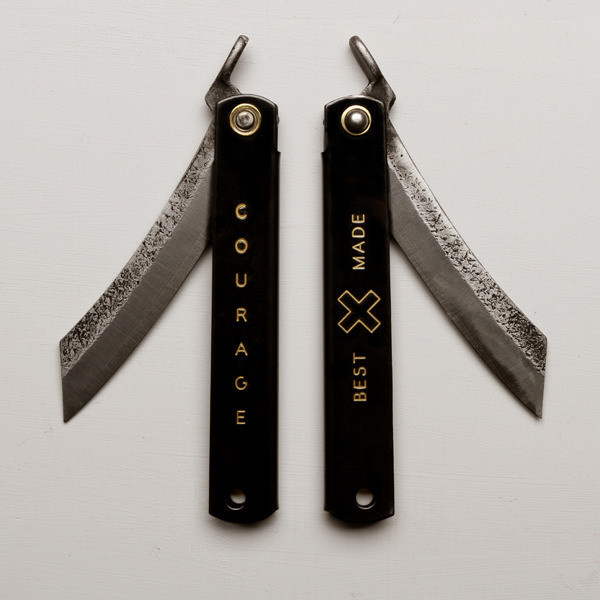 Best Made Company — Japanese Higo Knife #courage #co #best #made #knife #typography
