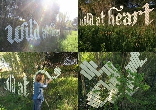 typography | Colossal | Page 2 #buchstaben #echte #wow #experiment