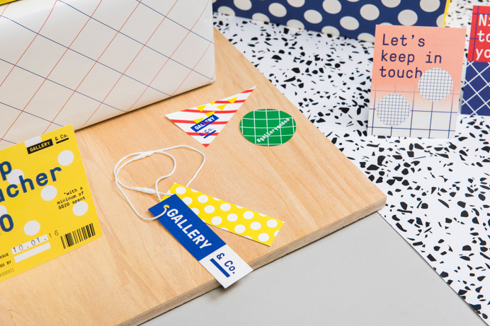 Gallery & Co. Branding by foreign policy graphic design Gallery & Co. is a Museum Shop with an all-encompassing concept of Design, Retail, F