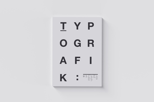 Typografik Magazine Covers on Behance #cover #magazine #typography