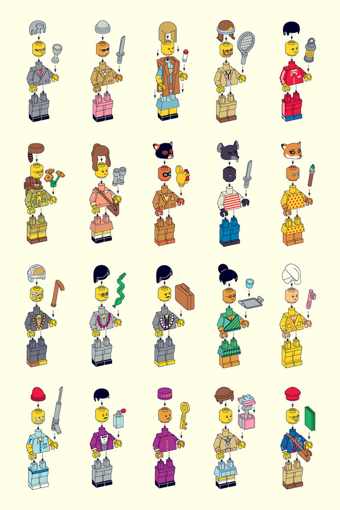 #LEGO Wes Anderson #wesanderson