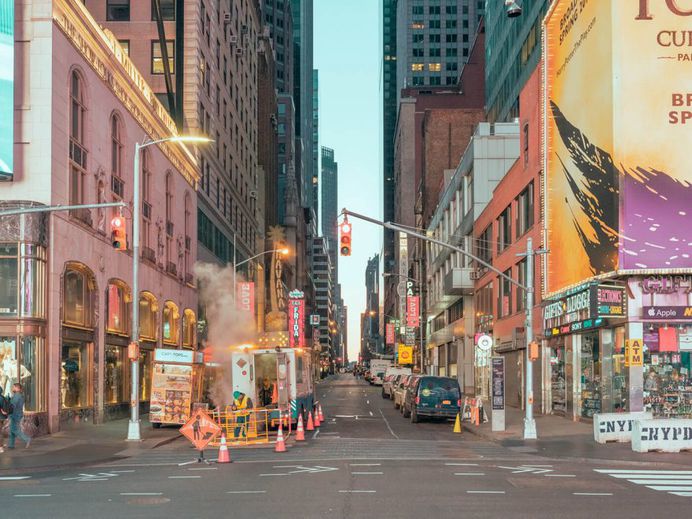 New York, By The Way: Urban Pastel Color Photography by Ludwig Favre