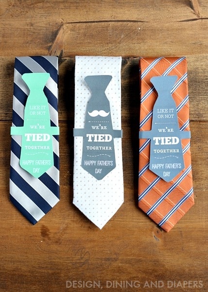 Father's Day Gift Idea and Free Printable via @tarynatddd
