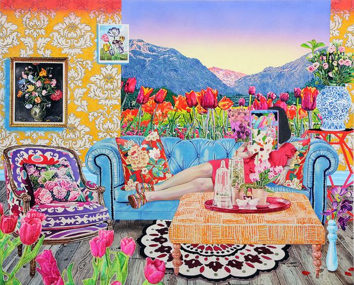 Японский художник. Naomi Okubo