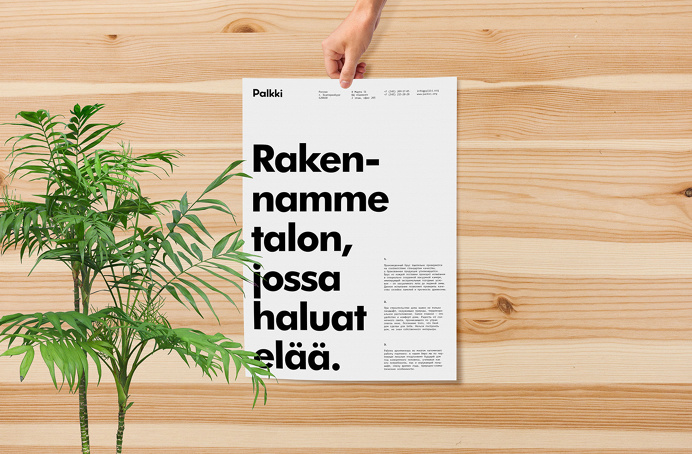 Palkki branding design identity new brand interior wood scandinavia inspiration designblog www.mindsparklemag.com