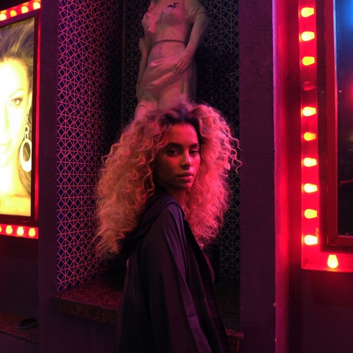 neon red
