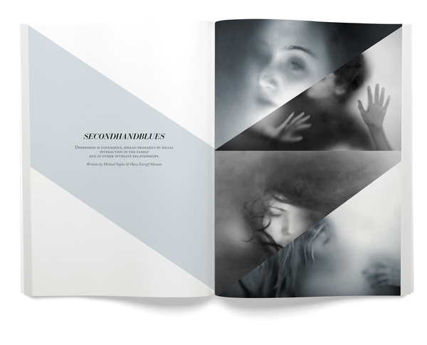 Psychology Today redesign on Editorial Design Served #layout #design #photography #b&w