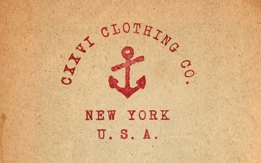 CXXVI Clothing Co. — Fall 2010 #type #anchor #cxxvi #vintage