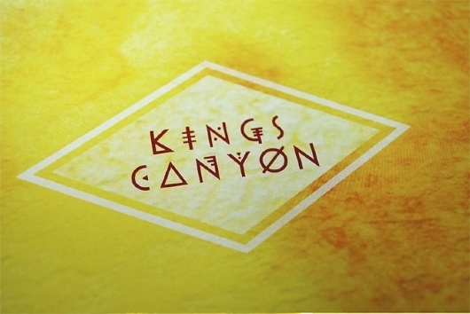 Kings Canyon - Brenna Signe #logo #design #graphic