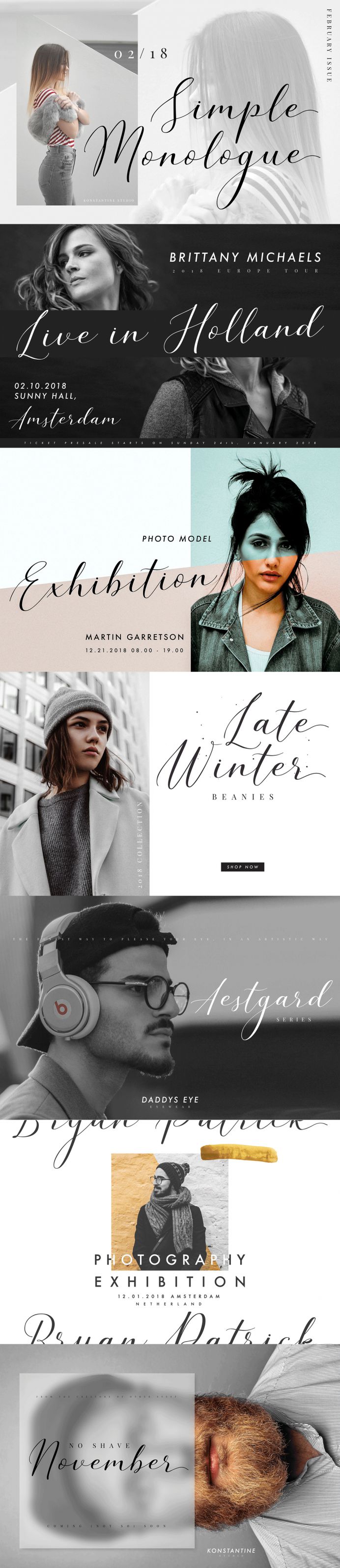 Simple Monologue – Beauty Font