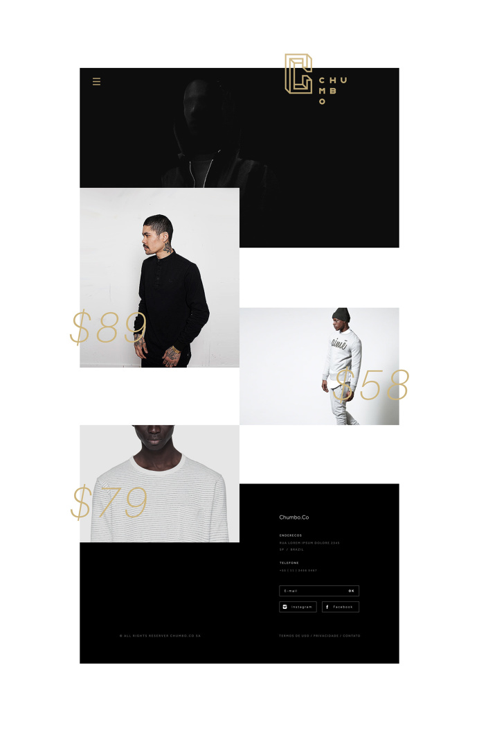 Chumbo - Website #web #webdesign #visual-design #interaction