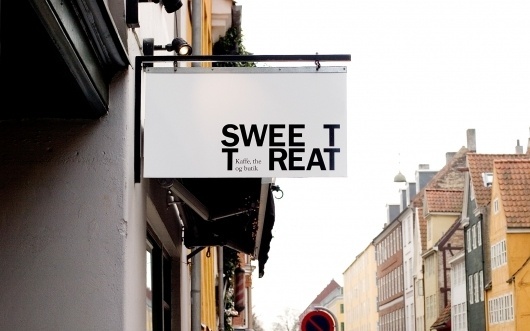 Sweet Treat – den sublime pause | re-public #signage #logo #identity