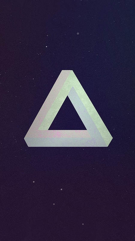 Triangle iOS Wallpaper