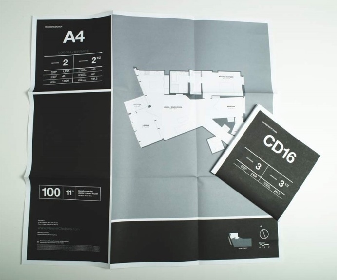 Fold-out floor plan #floorplan #folded #property