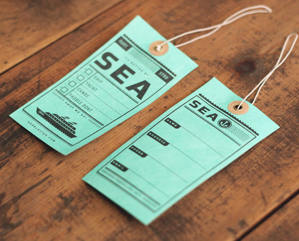 Two Arms Luggage tags 3 #print