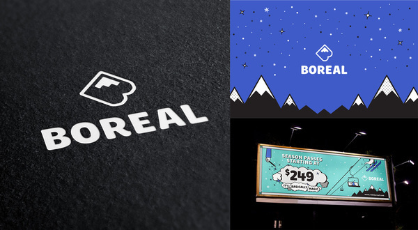 Boreal by Hovercraft Studio #logo #design