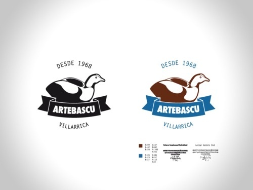 VILLARRIBA - Logotipo para Héctor Bascuñan, artesano dueño de... #logo #branding