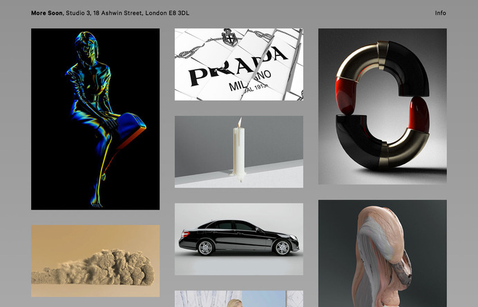 Inspiration N°140 : More Soon #gallery #inspirations #the #website #minimal #webdesign #web
