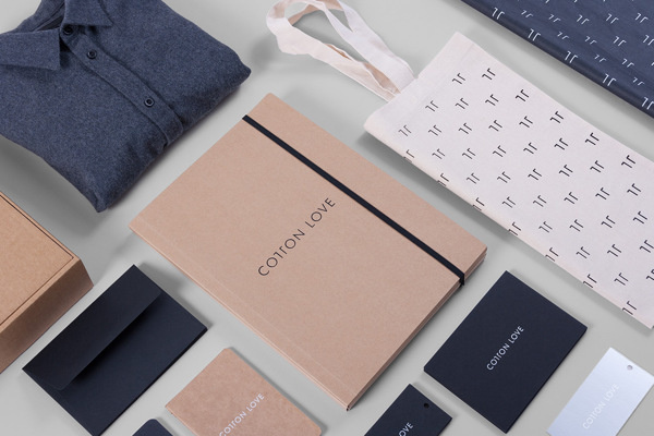 Cotton Love on Behance #branding #design #graphic #corporate #cotton