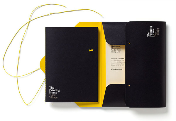 Pentagram #house #branding #yellow #black #the #printing