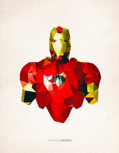 http://thecoolsumist.tumblr.com/tagged/illustration #hero #illustration #polygon