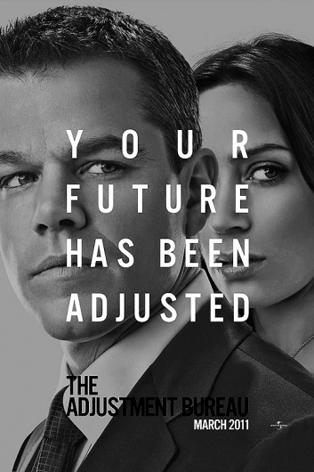 The Adjustment Bureau Poster | Shiro to Kuro #design #poster #movie