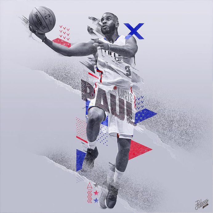 NBA Art Collection, Vol. 1 by Caroline Blanchet
