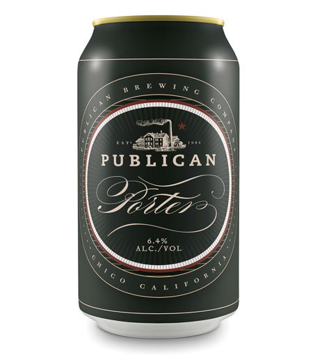 Publican Brewing Company Cans #packaging #beer #can #label