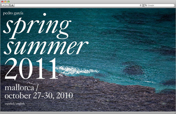 Pedro García #cla #garcia #design #graphic #website #se #barcelona #fashion #pedro