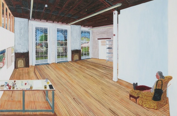 Sarah McEneaney, 'Rampart St. Studio NO', 2013, Tibor de Nagy