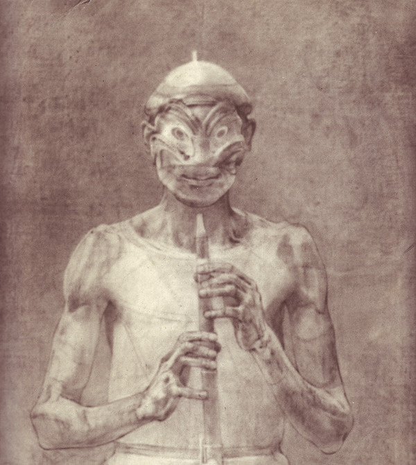 Festival of Two Worlds 50 Watts #figure #mystery #watercolour