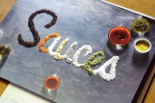 Faust | We're Graphic Designers. We're Very Good. Everybody Says So. #foods #typography #design #food #batory #faust
