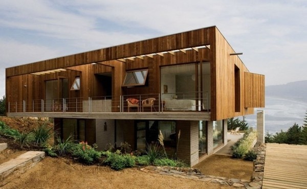 Casa el Pangue by Elton Leniz Architects #sexy #wood #architecture #chile #cement