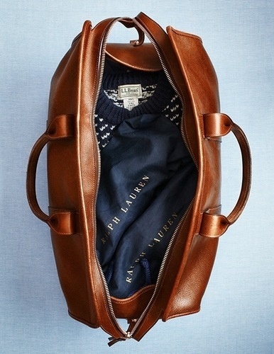 Twitter #ll #travel #ralph #bean #lauren #leather #bag