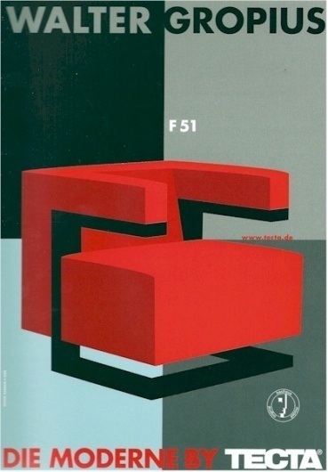 poster-tecta-gropius-F51.jpg 418×600 pixels #walter #tecta #1920 #armchair #gropius