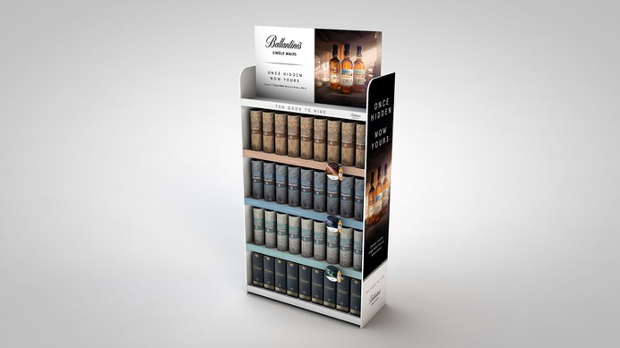 Ballantine's 'Too Good To Hide' - Mindsparkle Mag Partnering with design agency Cubo, Found Studio created this landmark, fully CGI campaign for Ballantine's. #logo #packaging #identity #branding #design #color #photography #graphic #design #gallery #blog #project #mindsparkle #mag #beautiful #portfolio #designer