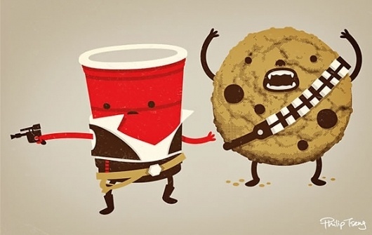 Philip Tseng | Art & Design | Music and Design Zine #milk #cookies #and