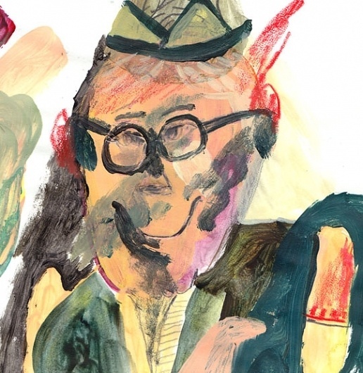 Ryan Haywood's SketchblogWatermelon WorkersBobby McFerrinSummer Myth #illustration #painting