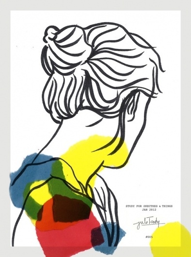 SKETCHES & THINGS by JULES TARDY #illustration #design #drawing #collage