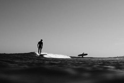 malibu - © julien roubinet #longboard #surf #print #classic #custom #malibu