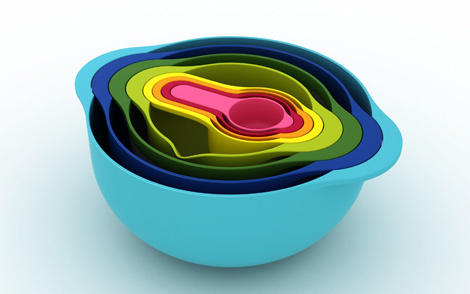Kitchenware by Morph – Fubiz™ #color #bowls