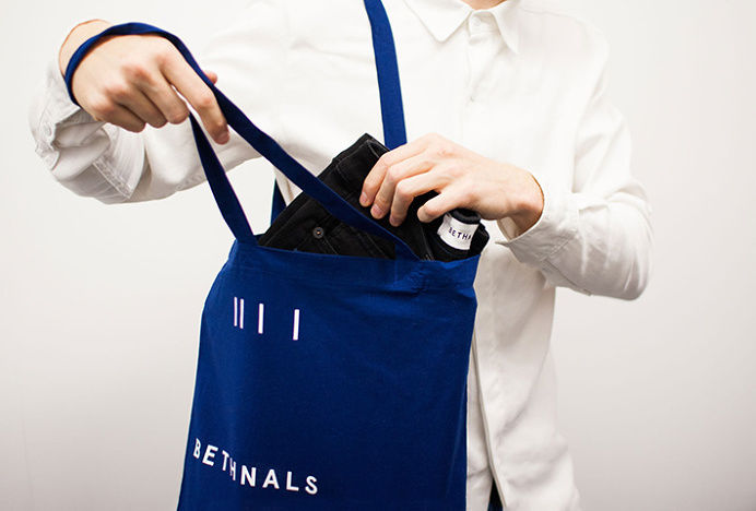 Bethnals by Post #graphic design #bag