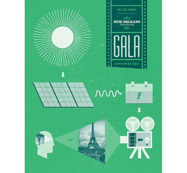 New Orleans Film Society SCOTT CAMPBELL #illustration