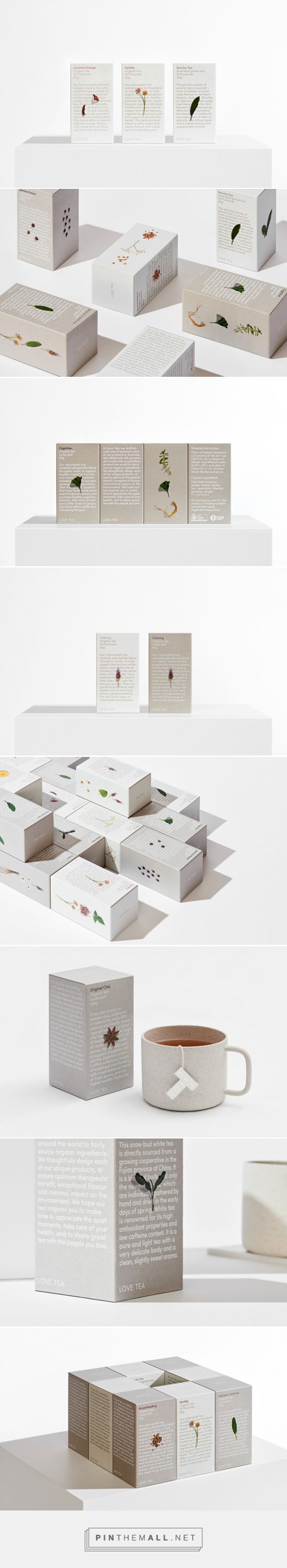 Love Tea Packaging by The Company You Keep