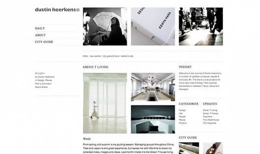 Cool Minimalist Website designs | DESIGNLANDER #white #clean #simple #minimal #zen #minimalist