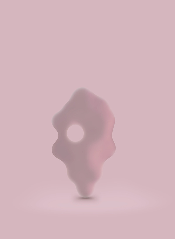 Foragepress.com | Landscape Studio #pink #render #shape #open #organic