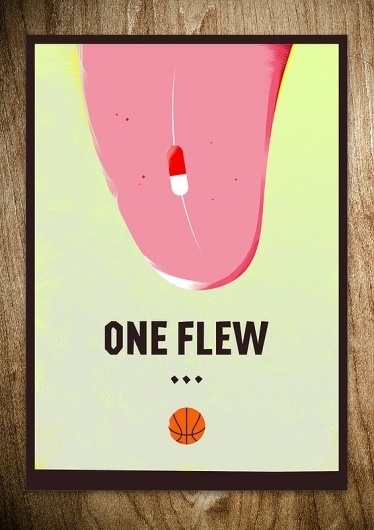 ONE FLEW - Rocco Malatesta Posters & Prints #movie #malatesta #graphic #rocco #illustration #poster #one #flew