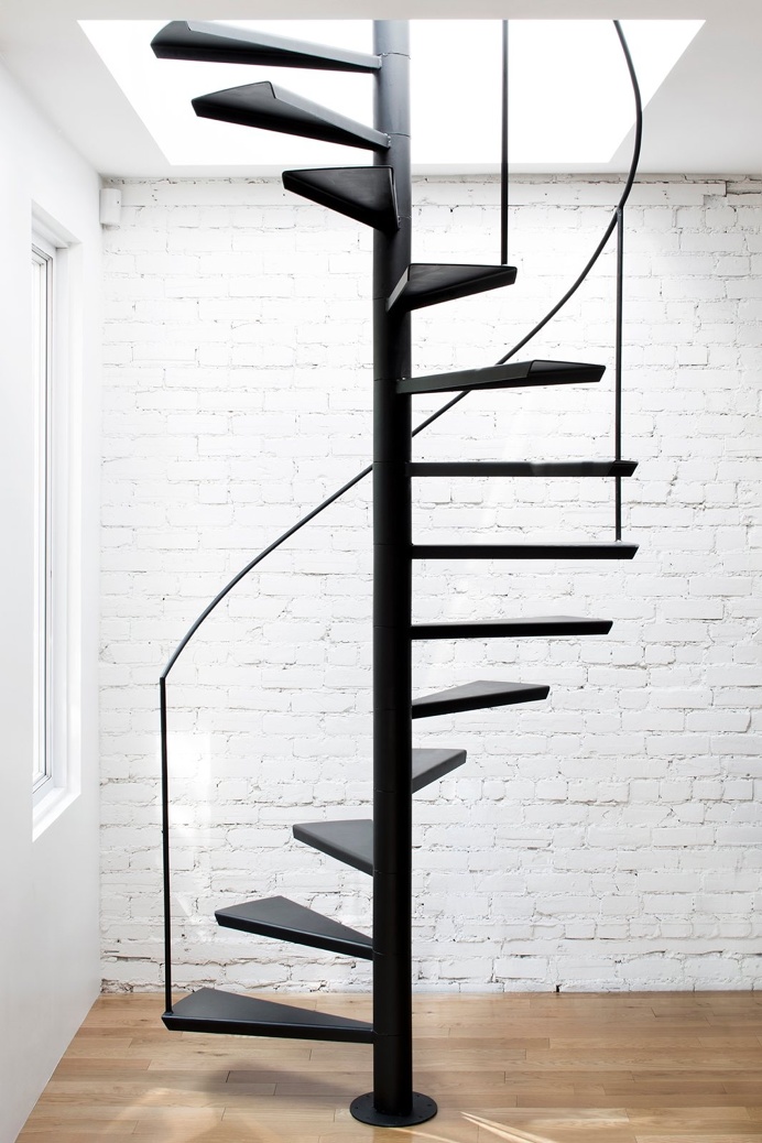 Espace Panet by Anne Sophie Goneau Design. #annesophiegoneaudesign #spiralstaircase #minimal