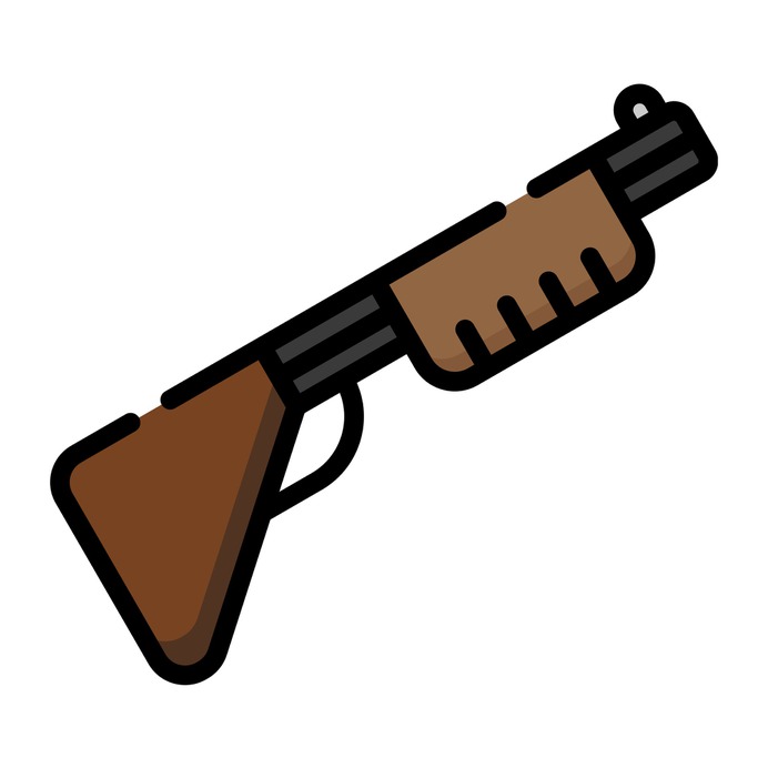 See more icon inspiration related to hunter, gun, crime, pistol, arm, miscellaneous, shotgun, weapon and security on Flaticon.